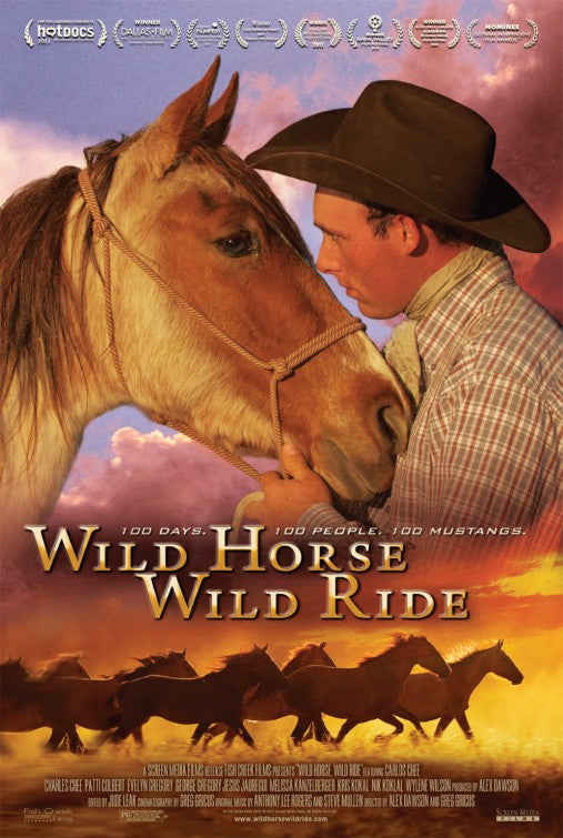1000 piece jigsaw puzzle for the movie poster: Wild Horse, Wild Ride (2012)