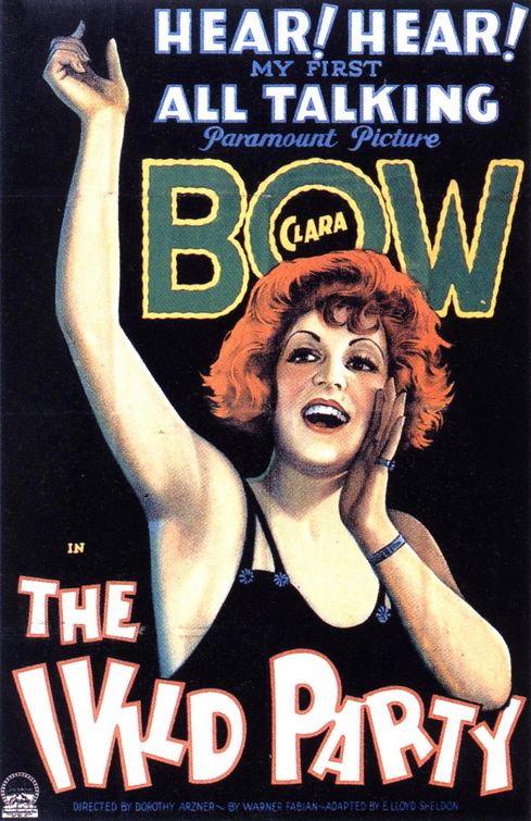 the movie poster: The Wild Party (1929)