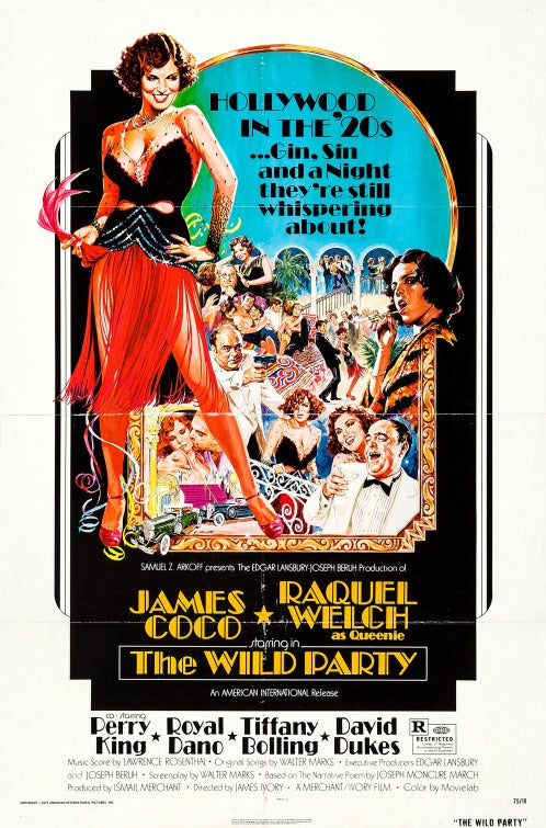 1000 piece jigsaw puzzle for the movie poster: The Wild Party (1975)