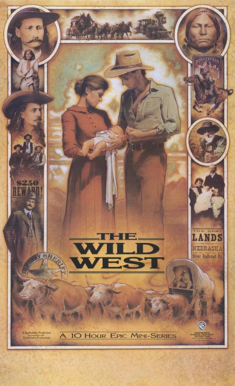 1000 piece jigsaw puzzle for tv poster: The Wild West