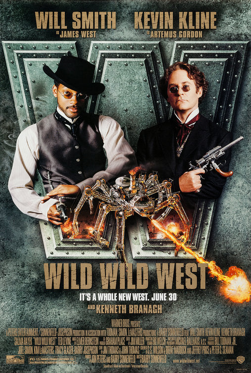 the movie poster: Wild Wild West (1999) ver2