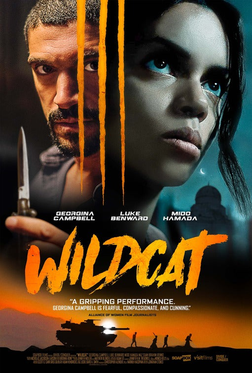 1000 piece jigsaw puzzle for the movie poster: Wildcat (2021)