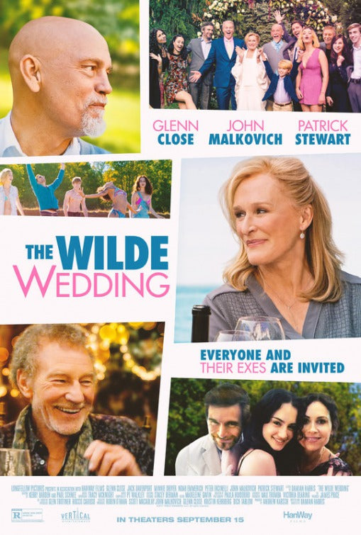 1000 piece jigsaw puzzle for the movie poster: The Wilde Wedding (2017)
