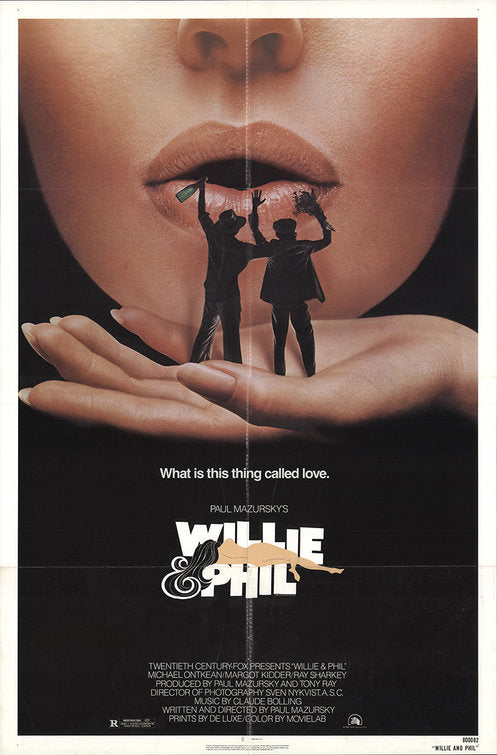 the movie poster: Willie and Phil (1980)