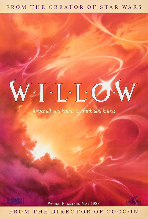 the movie poster: Willow (1988)