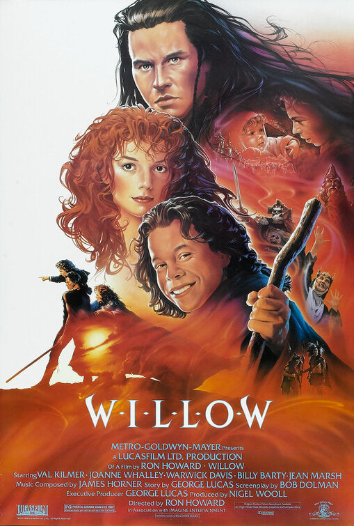 the movie poster: Willow (1988) ver2
