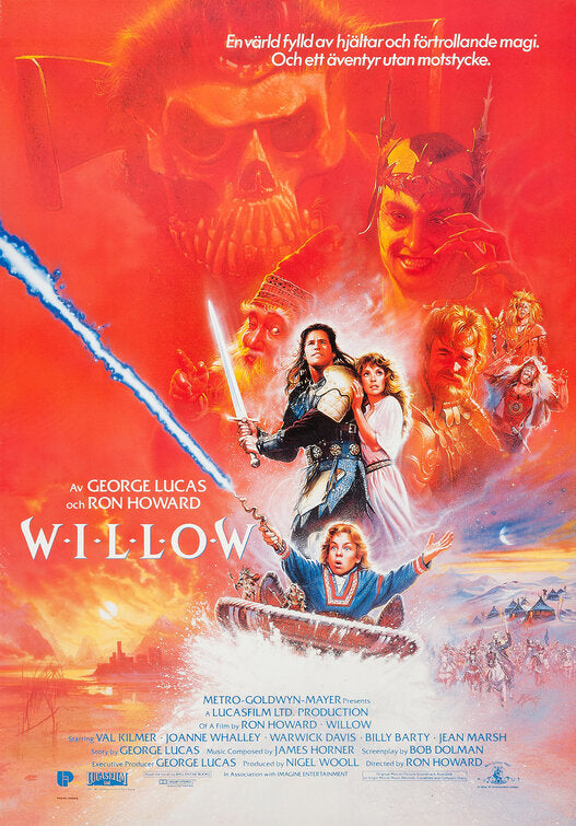 the movie poster: Willow (1988) ver4