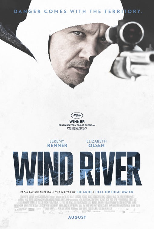 1000 piece jigsaw puzzle for the movie poster: Wind River (2017)