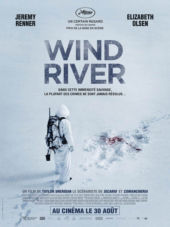 1000 piece jigsaw puzzle for the movie poster: Wind River (2017) ver4