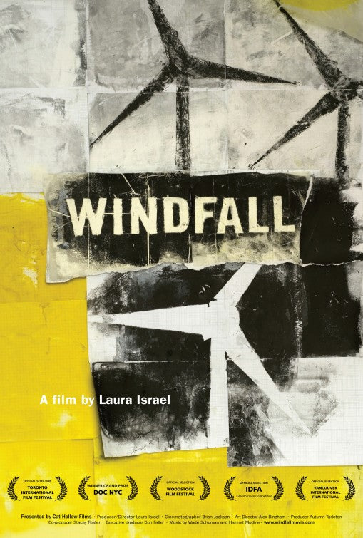 1000 piece jigsaw puzzle for the movie poster: Windfall (2012)
