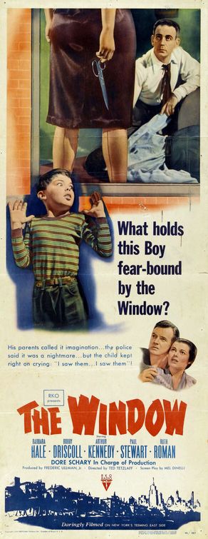 the movie poster: The Window (1949)