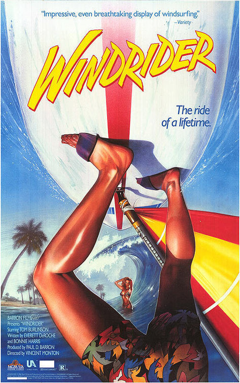 the movie poster: Windrider (1986)