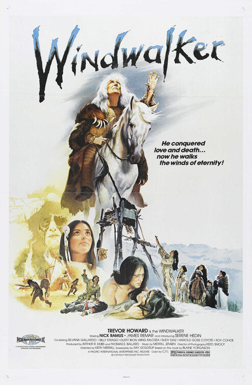 1000 piece jigsaw puzzle for the movie poster: Windwalker (1980)