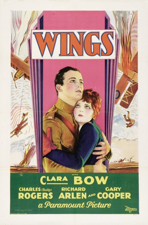 the movie poster: Wings (1927)