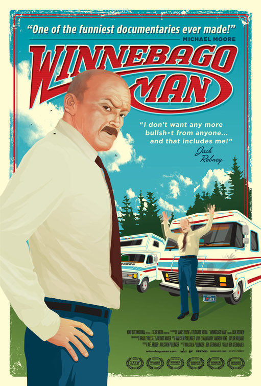 1000 piece jigsaw puzzle for the movie poster: Winnebago Man (2010) ver2
