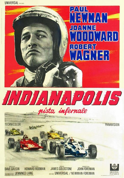 the movie poster: Winning (1969) ver3