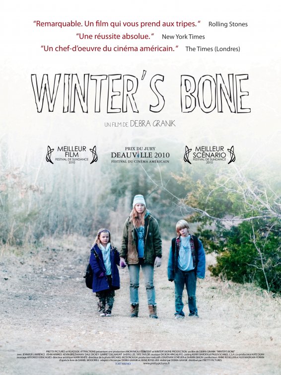 1000 piece jigsaw puzzle for the movie poster: Winter's Bone (2010) ver5
