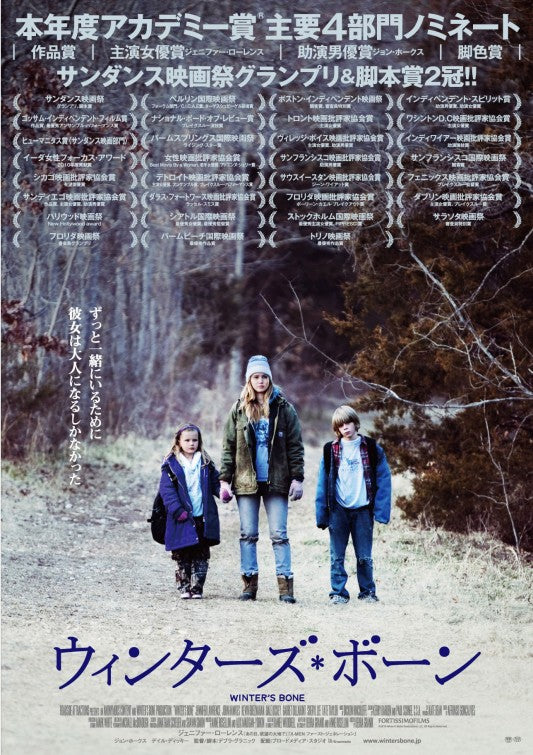 1000 piece jigsaw puzzle for the movie poster: Winter's Bone (2010) ver8