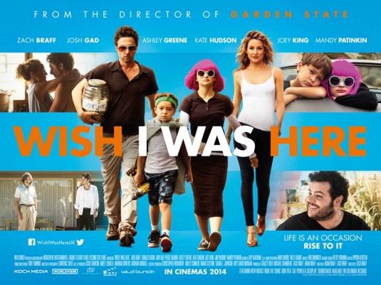 1000 piece jigsaw puzzle for the movie poster: Wish I Was Here (2014) ver4