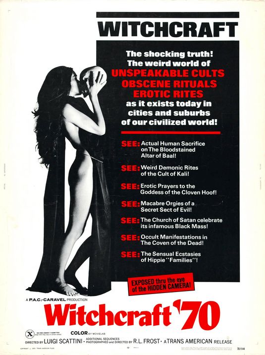 the movie poster: Witchcraft '70 (1970)