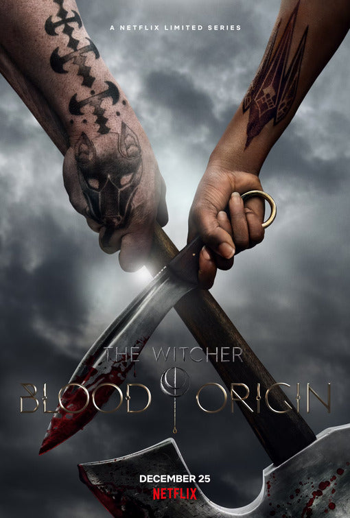 1000 piece jigsaw puzzle for tv poster: The Witcher: Blood Origin