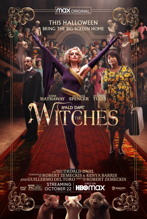 1000 piece jigsaw puzzle for the movie poster: The Witches (2020)