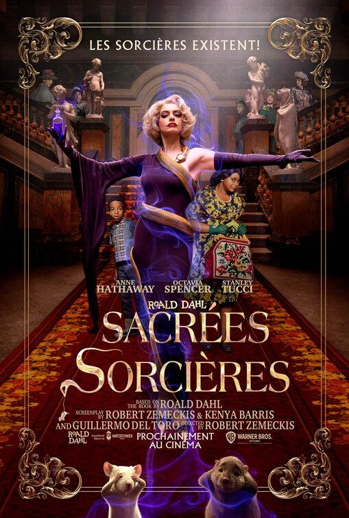 1000 piece jigsaw puzzle for the movie poster: The Witches (2020) ver3