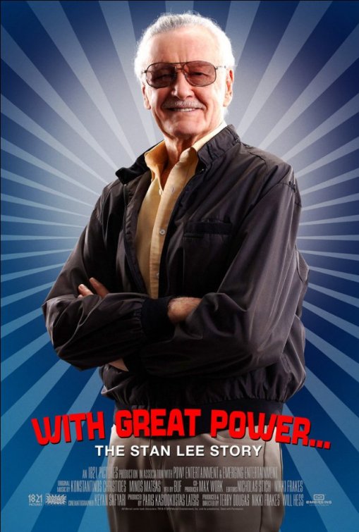 1000 piece jigsaw puzzle for the movie poster: With Great Power: The Stan Lee Story (2011)