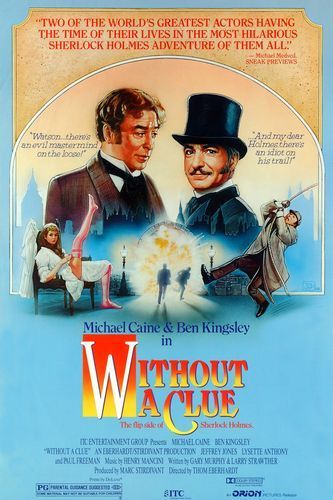 the movie poster: Without a Clue (1988)