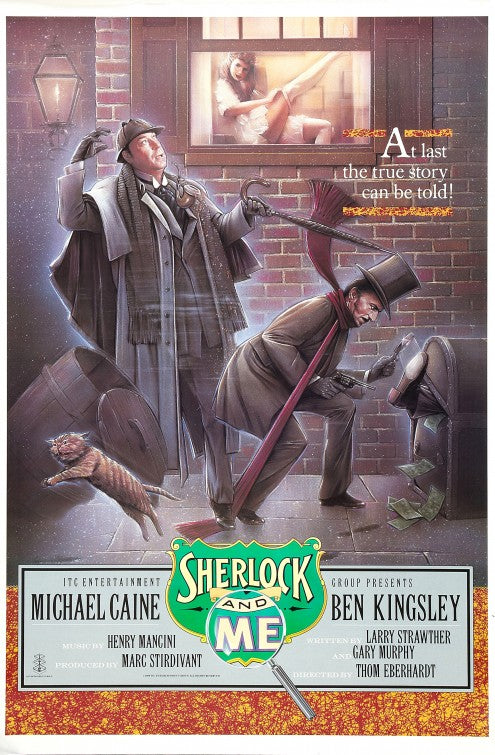 1000 piece jigsaw puzzle for the movie poster: Without a Clue (1988) ver2