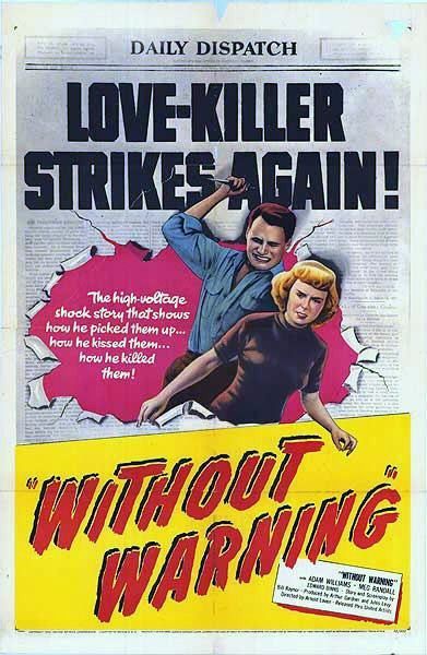 the movie poster: Without Warning! (1952)