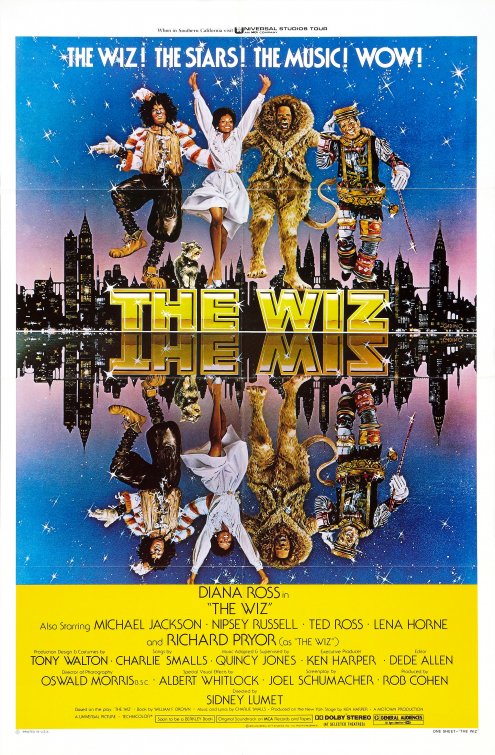 1000 piece jigsaw puzzle for the movie poster: The Wiz (1978) ver2
