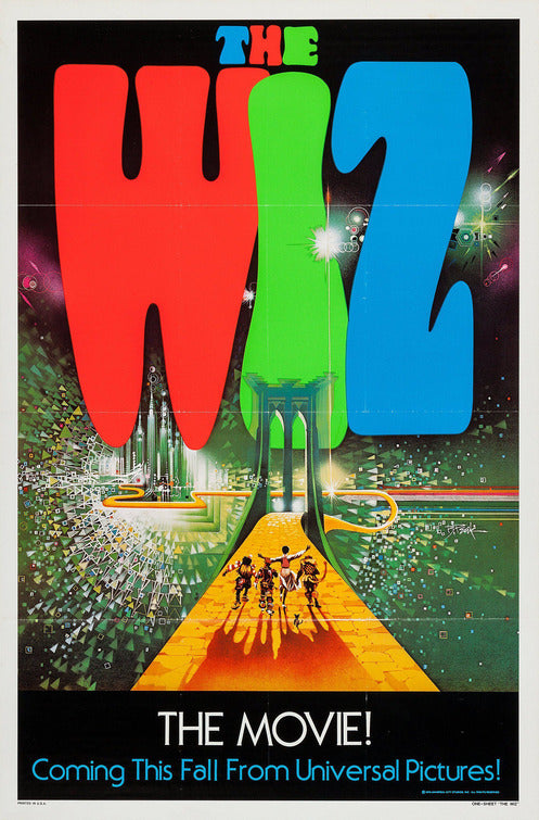 1000 piece jigsaw puzzle for the movie poster: The Wiz (1978) ver3