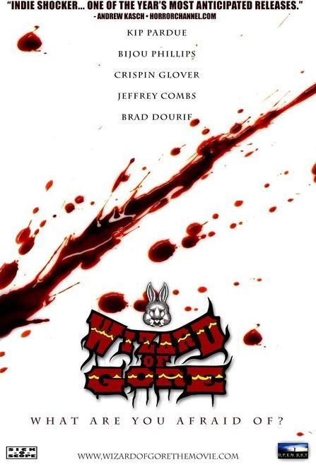 the movie poster: The Wizard of Gore (2006)