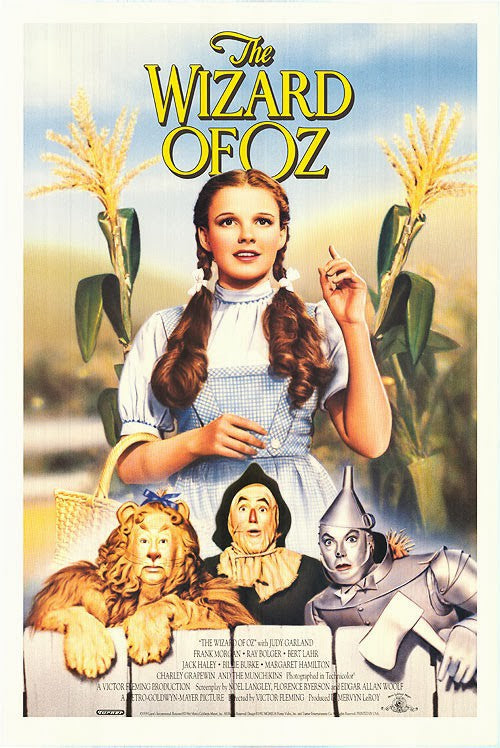 1000 piece jigsaw puzzle for the movie poster: The Wizard of Oz (1939) ver8