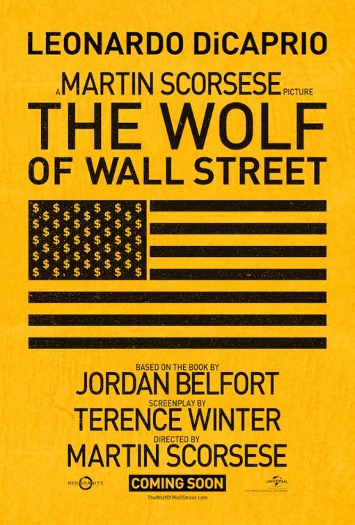 1000 piece jigsaw puzzle for the movie poster: The Wolf of Wall Street (2013)