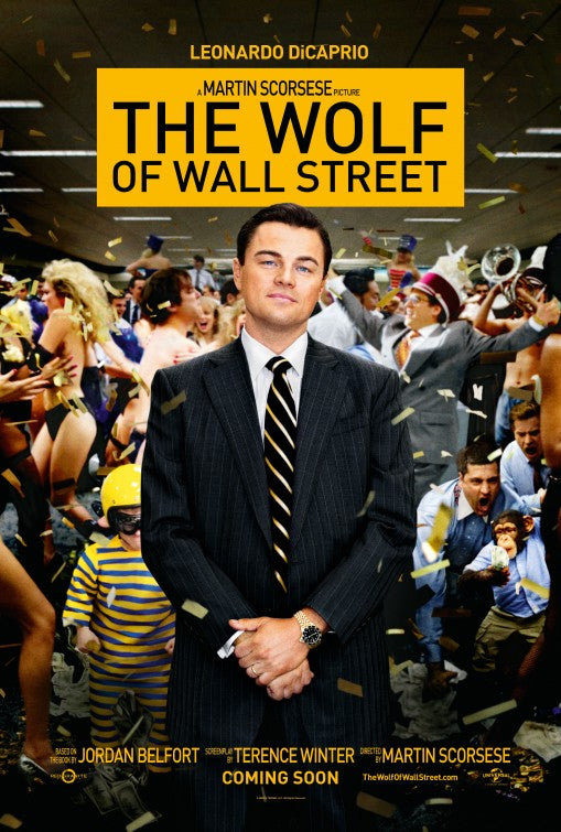 1000 piece jigsaw puzzle for the movie poster: The Wolf of Wall Street (2013) ver3