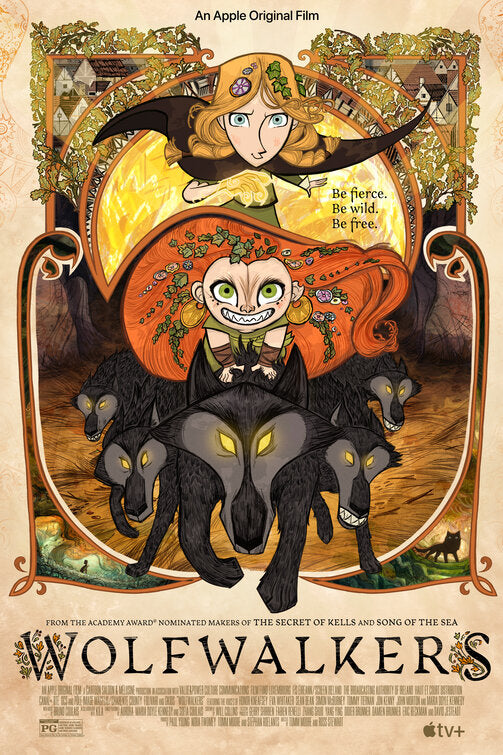 1000 piece jigsaw puzzle for the movie poster: Wolfwalkers (2020) ver3