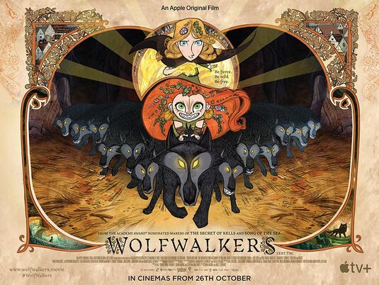 1000 piece jigsaw puzzle for the movie poster: Wolfwalkers (2020) ver4