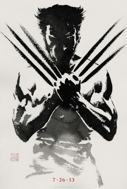 1000 piece jigsaw puzzle for the movie poster: The Wolverine (2013)
