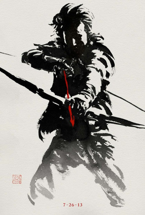 1000 piece jigsaw puzzle for the movie poster: The Wolverine (2013) ver14