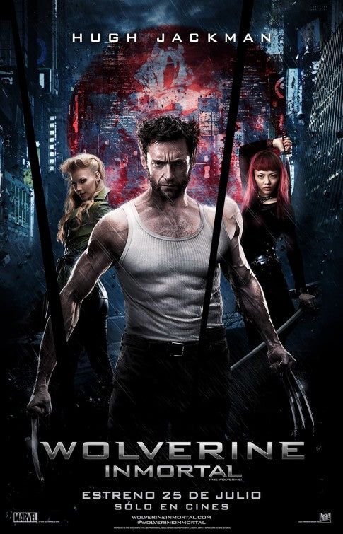 1000 piece jigsaw puzzle for the movie poster: The Wolverine (2013) ver18