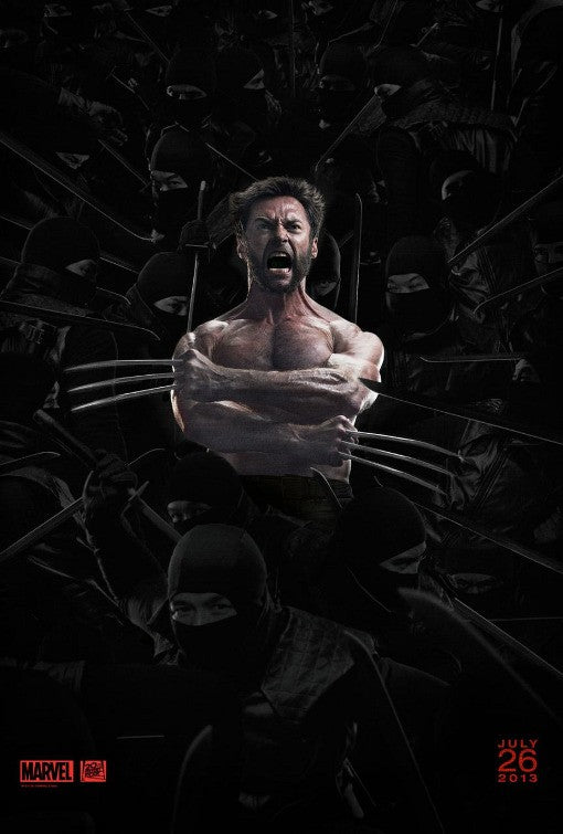 1000 piece jigsaw puzzle for the movie poster: The Wolverine (2013) ver3