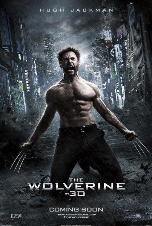 1000 piece jigsaw puzzle for the movie poster: The Wolverine (2013) ver4