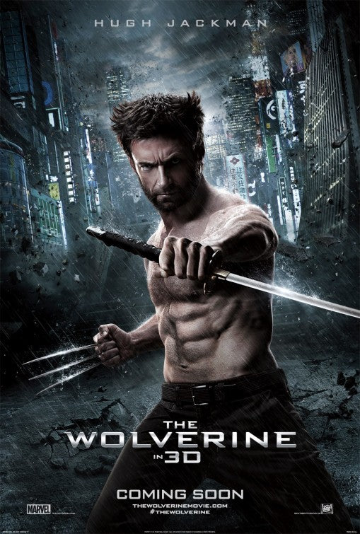 1000 piece jigsaw puzzle for the movie poster: The Wolverine (2013) ver5