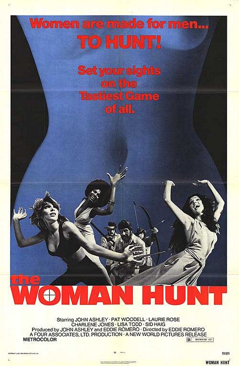 the movie poster: The Woman Hunt (1973)