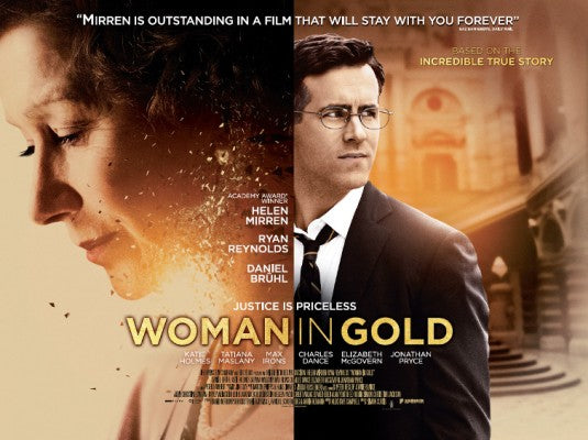 1000 piece jigsaw puzzle for the movie poster: Woman in Gold (2015) ver6