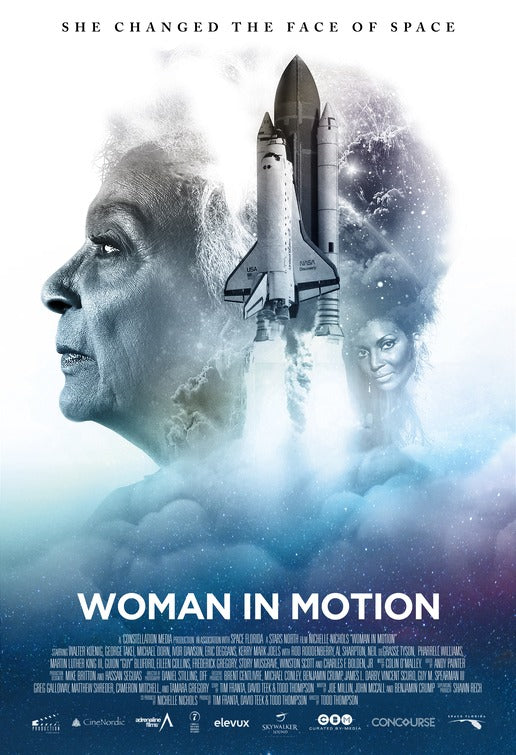 1000 piece jigsaw puzzle for the movie poster: Woman in Motion (2021)