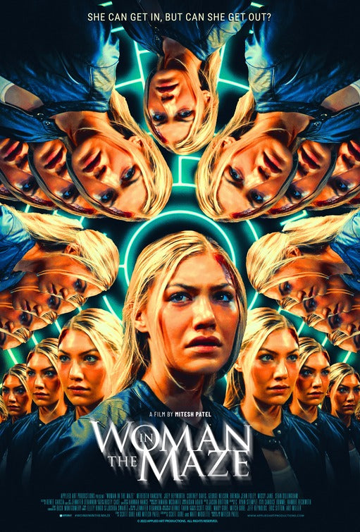 1000 piece jigsaw puzzle for the movie poster: Woman in the Maze (2023)