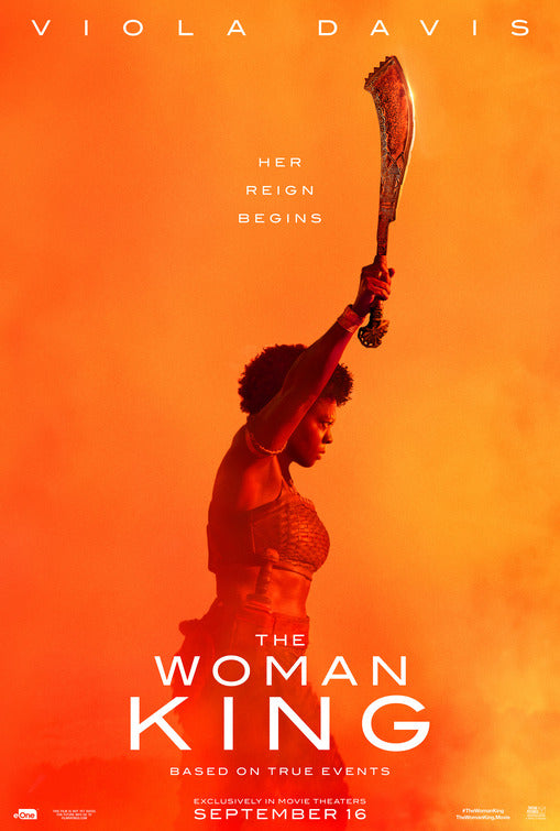 1000 piece jigsaw puzzle for the movie poster: The Woman King (2022)
